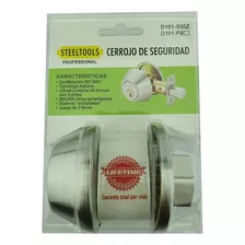 Chapa De Seguridad Llave Mariposa D101pb/d101ss Steeltools