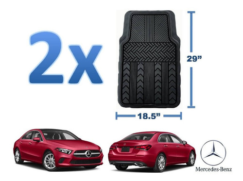 Tapetes 4 Piezas Mercedes Benz A200 Sedan 2020 Race Track Foto 2