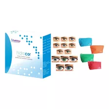 Lentes De Contato Hidrocor Anual Sem Contorno + Brinde 