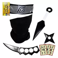 Kunai Shuriken Bandana Balaclava Kakashi 3 Papel Bomba Azuma