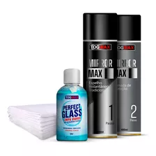 Kit Espelho Em Spray Vidro Mirror Max Fase 1/2