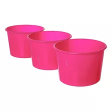 Baldinho De Pipoca 1,5lt - 50 Unidades - Pink