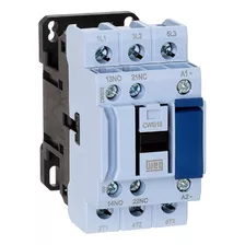 Contactor Weg Cwb18, 3polos No, 1 No+ 1nc, Bobina 24v