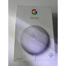 Google Nest Mini 2nd Gen Asistente Virtual Google