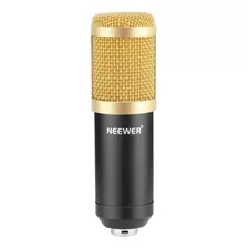 Micrófono Neewer Nw-800 Condensador Hipercardioide Color Oro