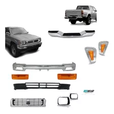 Kit Combo Parachoque Hilux 4x4 Pickup 93 4 95 96 97 98 99 