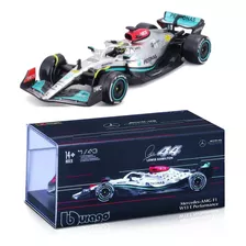 Miniatura F1 Mercedes Lewis Hamilton W13 2022 1/43 Bburago