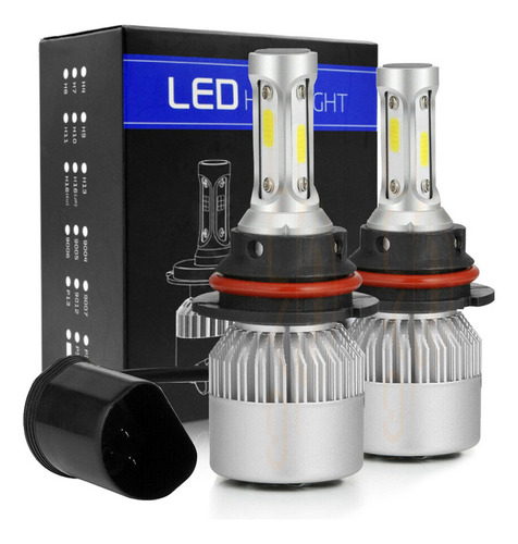 Kit Faros Led 9007 40000lm Para Dodge Alta/baja Canbus Dodge Ram 3500