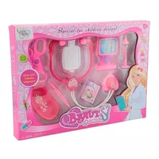 Brinquedo Médico Kit Profissão Doutora 8 Peças Beauty Doctor