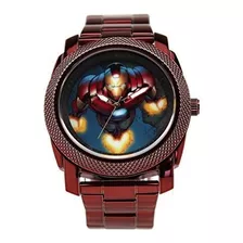 Reloj De Ra - Iron Man Stainless Steel Men's Watch (irm8002)