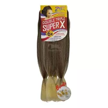 Jumbo Super X Cabelo Para Tranças Jumbão Box Braids 400 Gr Cor T1b/30/613