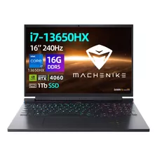 Laptop Gamer I7 13650hx Rtx4060 Machenike L16 Ddr5 16g 1t