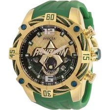 Reloj Invicta Aquaman Dc Comics Cuarzo De Silicona 35120