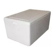 Caixa Térmica De Isopor 50l Kg Reforçada Bebidas Frios Gelo