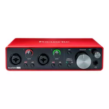 Interface Focusrite Scarlet 2i2 3rd Gen 3a Geração