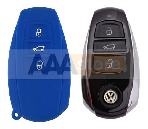 Funda Silicon Protector Llave Proximidad Volkswagen Touareg Foto 2