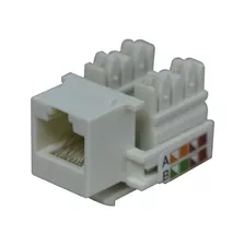 Conector Fêmea Rj45 Cat5e Hikari Keystone Kit 20 Pcs 