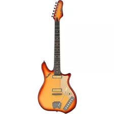 Guitarra Electrica Hagstrom Imp-cbt Retroscape Impala Copper