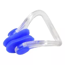 Protetor Nasal Clip Para Natação Proteção Água Piscina Mar Cor Azul