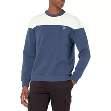 Sudadera Eco Danny Color-block Para Hombre, Azul (sil.