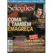 Denise Fraga: Revista Selecoes De Maio De 2004