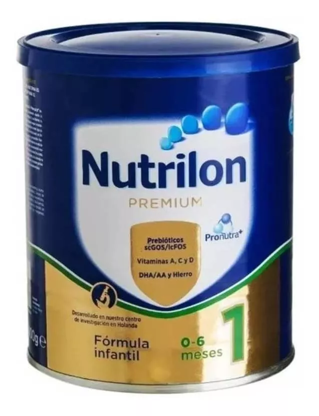 Leche De Fórmula En Polvo Nutricia Nutrilon Premium 1 En Lata De 400g - 0 A 6 Meses