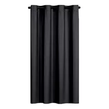 Cortina Para Janela De Banheiro Blackout Blecaute 1,40x1,30 Cor Cortina Preto