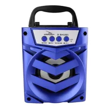 Alto-falante Grasep D-bh1065 Portátil Com Bluetooth Azul 
