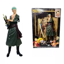 Brinquedo Boneco One Piece Roronoa Zoro 17 Cm Envio Rápido