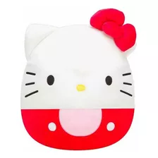 Squishmallows - Hello Kitty - 20cm - Hello Vermelha - 3202