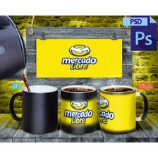 Mockup Taza Mágica Inteligente Editable En Psd, Muy Completo