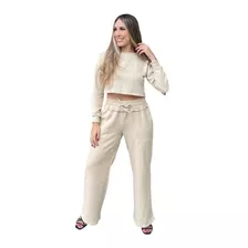 Conjunto Moletinho Inverno Moda Casual Promoção Inverno