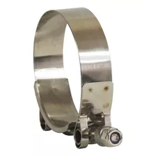 Abraçadeira Tucho Inox T-clamp 57mm X 65mm 2 Pol - 1 Unid Cor Prateado