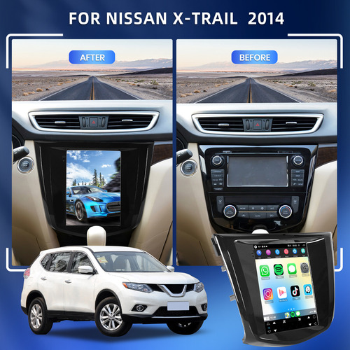 Radio De Coche De 9,7 Pulgadas Para Nissan X-trail 2014 Con Foto 10