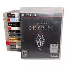 Skyrim Ps3 Midia Fisica Com Manual Original Envio Imediato