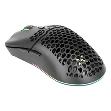 Delux Wired Ratón Gaming ,ligero Con Carcasa De Panal 