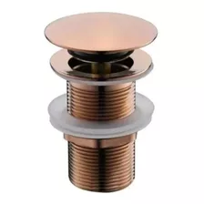 Válvula Click Up Ralo Inteligente Banheiro Pia Cuba Lavatorio Oculta Metal Inox 1/4 Luuk Young E27rg Rosa Gold