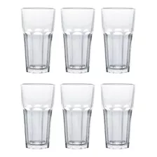 Vaso Lisboa Cristar De Vidrio 468ml Pack X6 Unidades