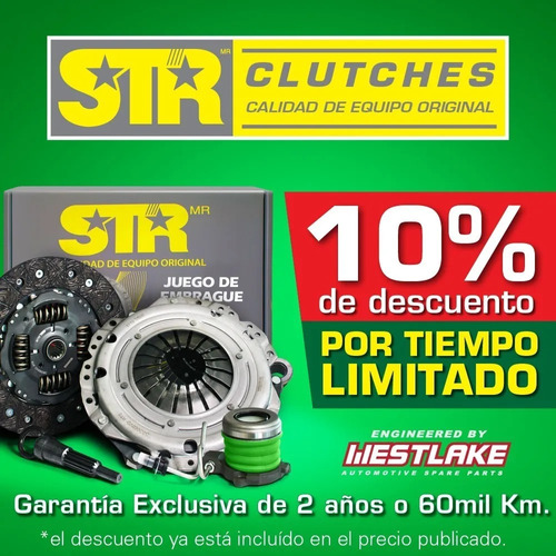 Kit De Clutch Str Renault Kangoo Motor 1.6 L 2002-2012 Foto 2