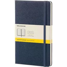 Moleskine Cuaderno Clásico, Tapa Dura, Grande, Azul, 240 Pá