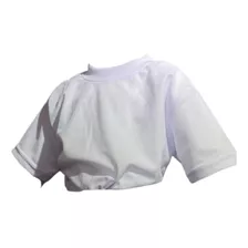 Camisa Cuello Redondo Niño Colegio Blanca