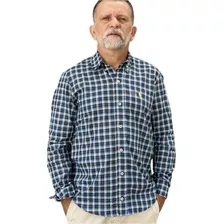 Camisa Social Polo Ralph Lauren Manga Longa Xadrez