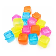 Pack X10 Cubitos De Hielo Plasticos Reutilizable