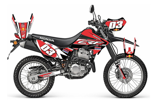 Honda Tornado Xr 250 Graficos Diseos Calcas Stickers Foto 6