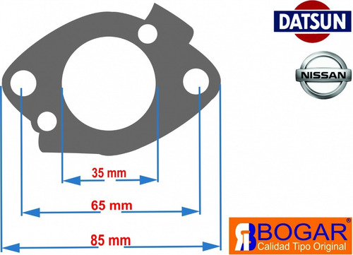 1 Carburador 1 Garganta Datsun A10 1.8l 79-84 Sin Retorno  Foto 5