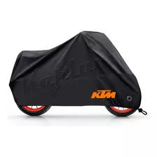 Funda Cubre Moto Silver Ktm Rc 200 250 390 Impermeable 