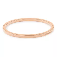 Pulsera Calvin Klein Soft Squares De Acero Rosé 35000456 Ss