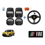 Tapetes 3d Charola Logo Fiat + Cajuela Punto 2001 A 2006