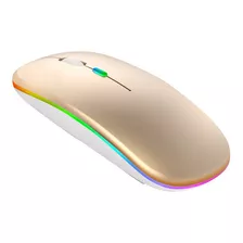 Mouse Sem Fio Recarregável Bateria Interna Slim 1600 Dpi