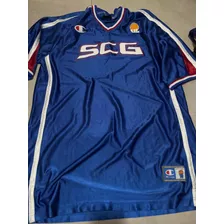 Camisa Basquete Fiba 2004 Servia Champion